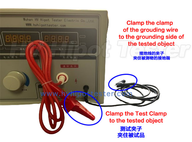 Clamp the Test Clamp  to the tested object -.jpg